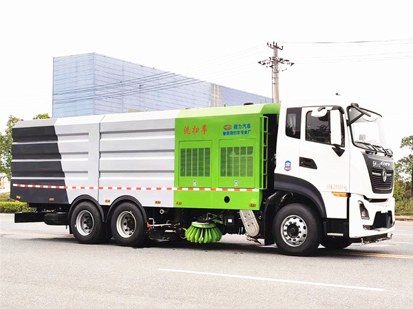 東風天龍后雙橋22方洗掃車