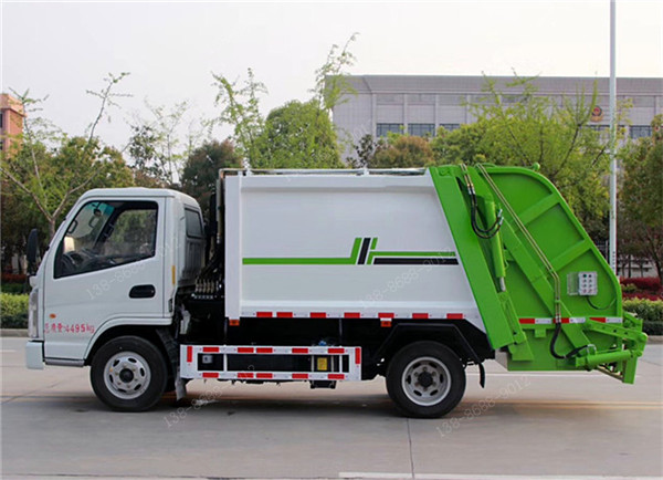凱馬藍(lán)牌3方壓縮垃圾車(chē)