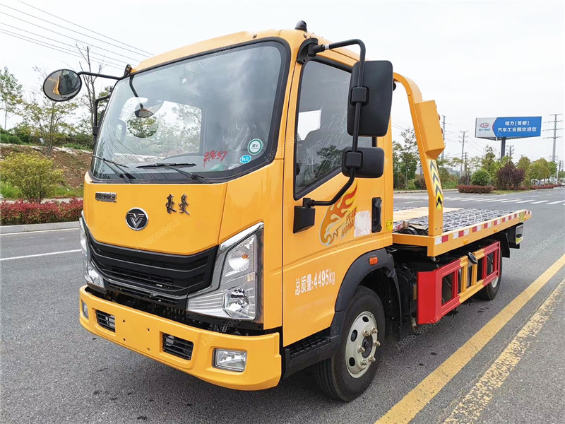 重汽豪曼一拖二藍牌清障車 重汽豪曼一拖二藍牌清障車