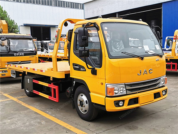 江淮康玲藍牌一拖二清障車 江淮康玲藍牌一拖二清障車